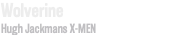 Wolverine Hugh Jackmans X-MEN